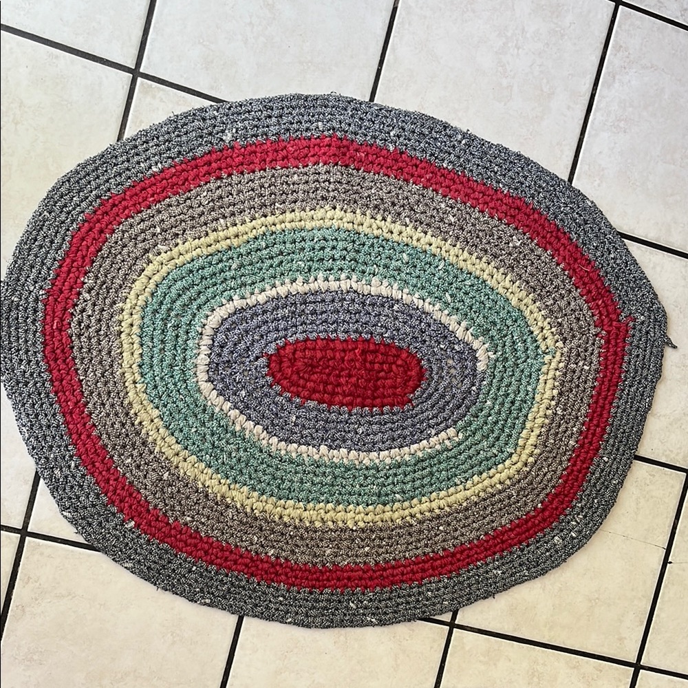 Multicolor Braided Rugs